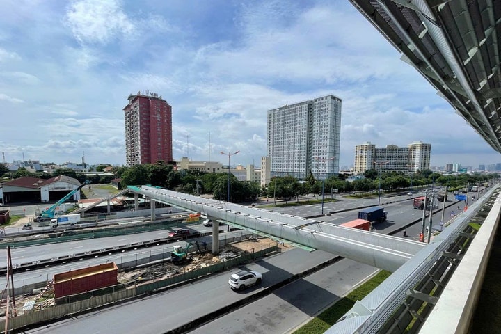 Hoàn thành kết nối cầu nhà ga trên cao tuyến metro số 1 (Bến Thành - Suối Tiên)