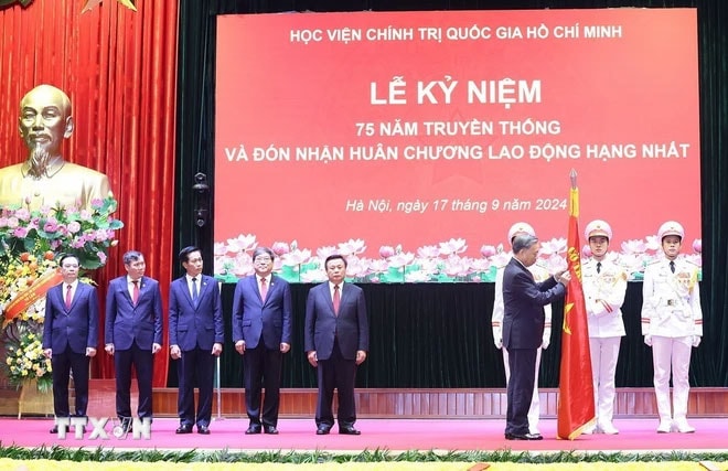 Tổng Bí thư, Chủ tịch nước Tô Lâm: Xây dựng Học viện Chính trị quốc gia Hồ Chí Minh trở thành hình mẫu về công tác xây dựng Đảng