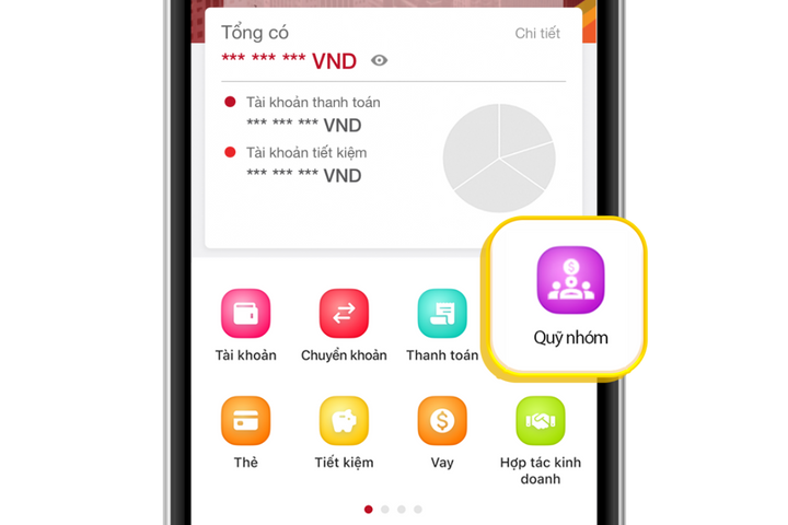 Thu chi minh bạch với tính năng Quỹ nhóm trên app HDBank