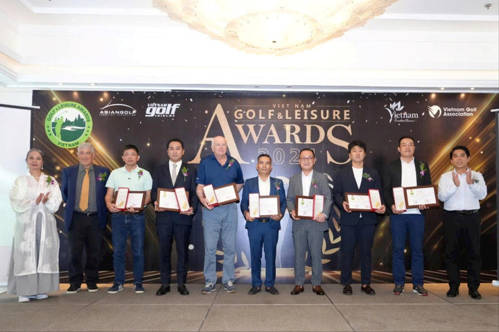 Công bố 10 sân golf tốt nhất Việt Nam năm 2024