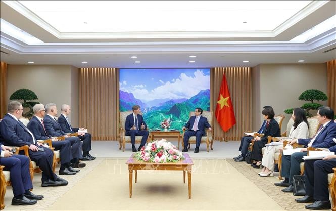 Thủ tướng Phạm Minh Chính tiếp Chủ tịch Tập đoàn A.P.Moller Holding, Đan Mạch