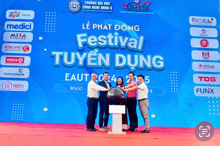 Hơn 3.000 chỉ tiêu việc làm tại lễ phát động Festival tuyển dụng EAUT