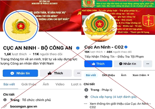 Các trang Facebook tích xanh hỗ trợ lấy lại tiền bị lừa là giả