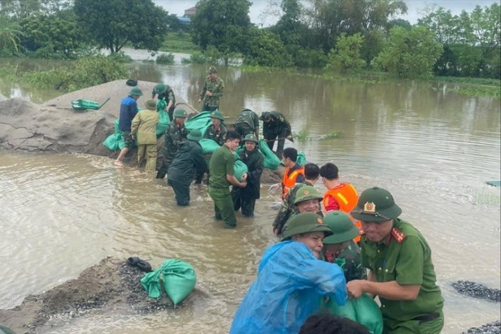 Hà Nội: Bảo đảm an toàn hệ thống đê, công trình thủy lợi để phòng, chống thiên tai