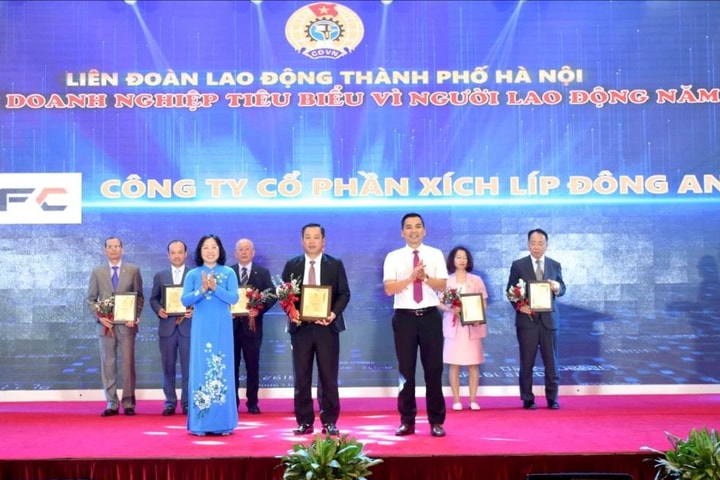 Tôn vinh 10 doanh nghiệp tiêu biểu vì người lao động năm 2024