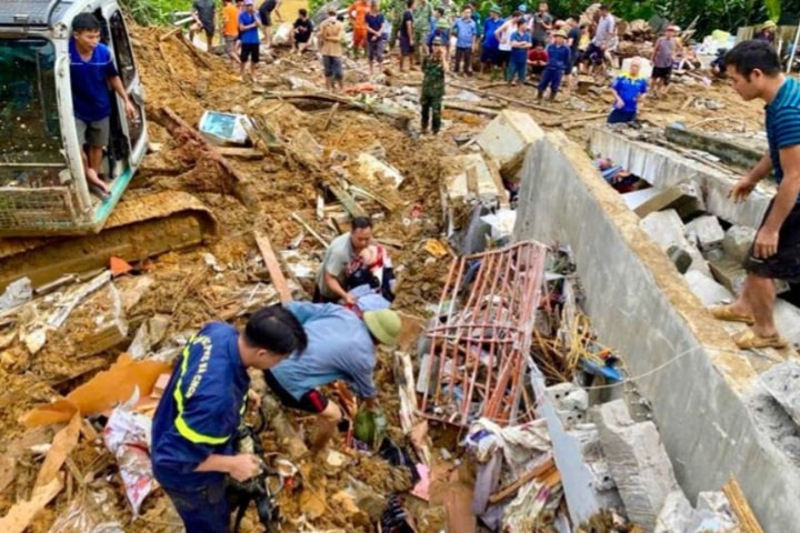 Sạt lở gây thiệt hại nặng nề tại Hà Giang