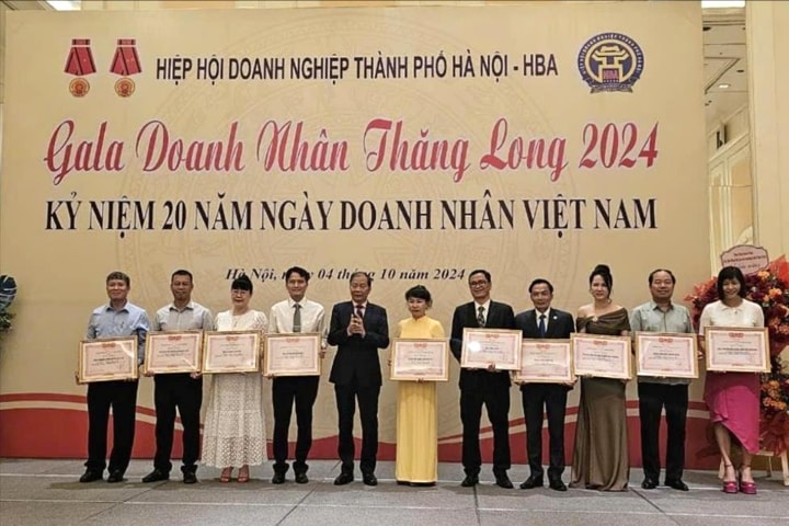 Hà Nội: Vinh danh doanh nghiệp, doanh nhân Thủ đô xuất sắc