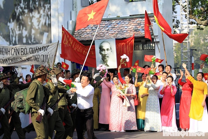 Ấn tượng với đại thực cảnh trong “Ngày hội Văn hóa vì hòa bình”