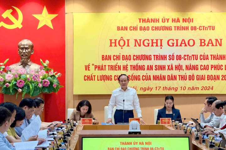 Phát triển hệ thống an sinh, nâng cao phúc lợi xã hội cho người dân Thủ đô