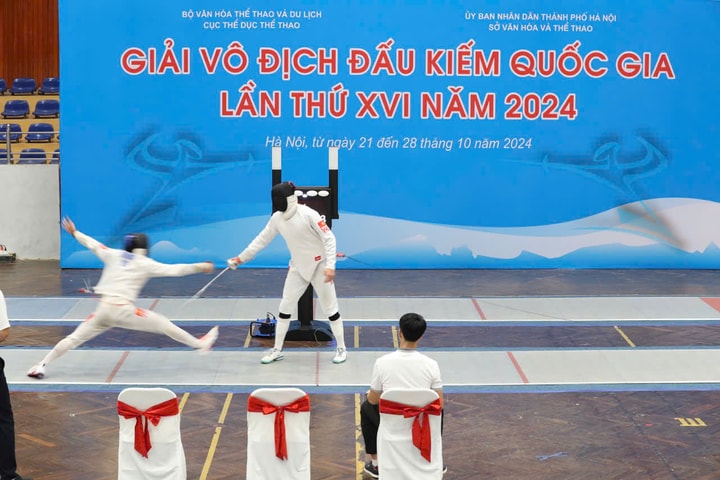 Gần 200 vận động viên tranh tài tại Giải vô địch đấu kiếm Quốc gia 2024