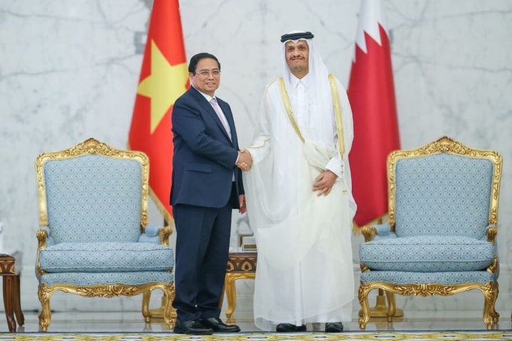 Thủ tướng Phạm Minh Chính hội đàm với Thủ tướng Qatar: Sớm nâng cấp quan hệ Việt Nam – Qatar lên khuôn khổ mới