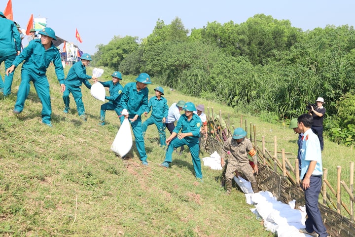 Hà Nội diễn tập phòng, chống và giảm nhẹ thiên tai tại cộng đồng