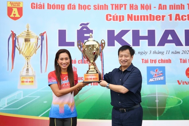 Giải bóng đá học sinh THPT Hà Nội - Báo An ninh Thủ đô 2024 chính thức khởi tranh