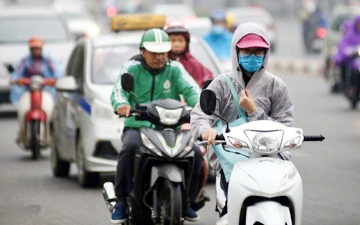 Bắc Bộ và Bắc Trung Bộ có mưa, đêm và sáng trời rét