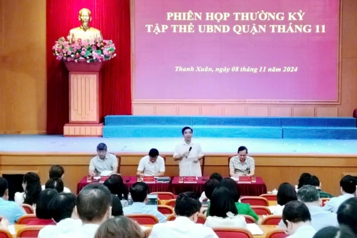 Quận Thanh Xuân phấn đấu hoàn thành các chỉ tiêu năm 2024