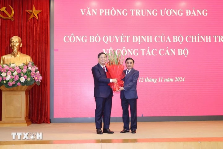 Bí thư Tỉnh ủy Nam Định Phạm Gia Túc giữ chức Phó Chánh Văn phòng Trung ương Đảng