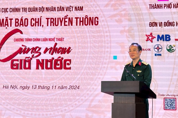 Gần 500 nghệ sĩ, diễn viên tham gia Chương trình nghệ thuật chính luận “Cùng nhau giữ nước”