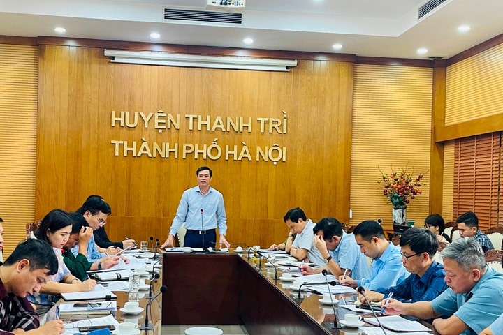 Huyện Thanh Trì: Bàn giao mặt bằng sạch để thực hiện dự án quốc lộ 1A trong tháng 11-2024