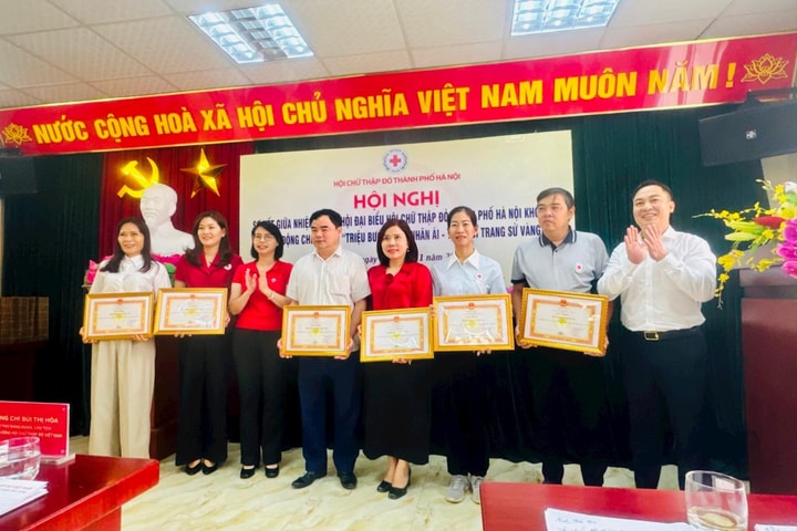 Hỗ trợ hơn 3,53 triệu lượt người thông qua hoạt động của Hội Chữ thập đỏ Hà Nội