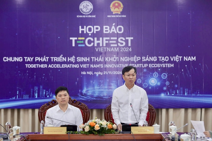 Sẽ công bố báo cáo Hệ sinh thái khởi nghiệp sáng tạo Việt Nam tại TECHFEST 2024