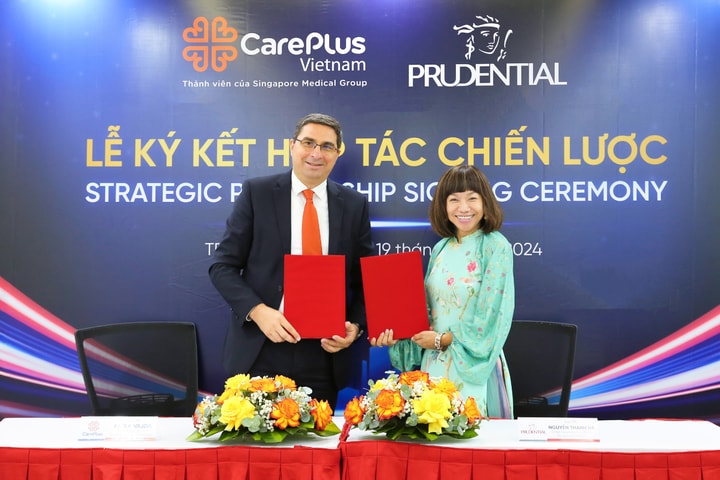 Prudential và CarePlus ký kết hợp tác chiến lược, cung cấp dịch vụ chăm sóc sức khỏe và tầm soát cho khách hàng