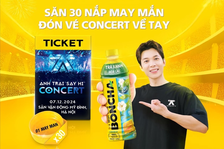 BONCHA tạo sóng săn nắp đổi vé Concert Anh Trai “Say Hi”