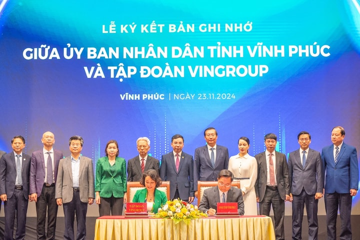 Vĩnh Phúc và Vingroup hợp tác toàn diện về chuyển đổi xanh