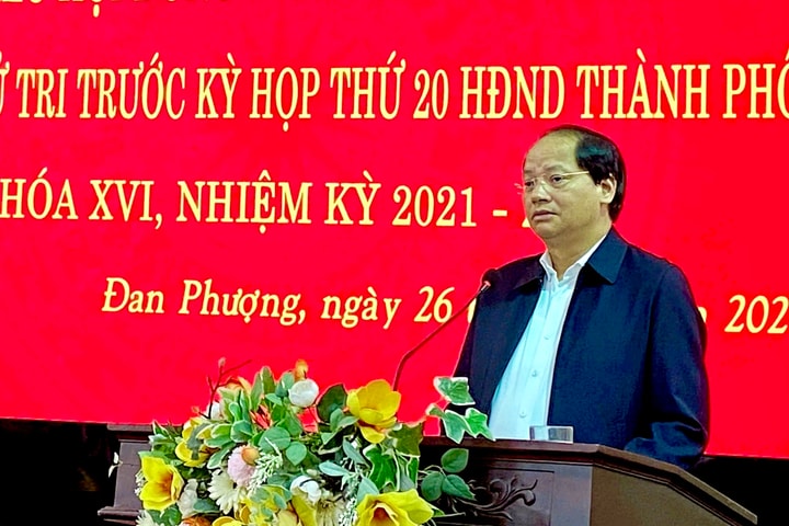 Cử tri Đan Phượng: Đẩy nhanh tiến độ thẩm định bảng giá đất phục vụ tái định cư