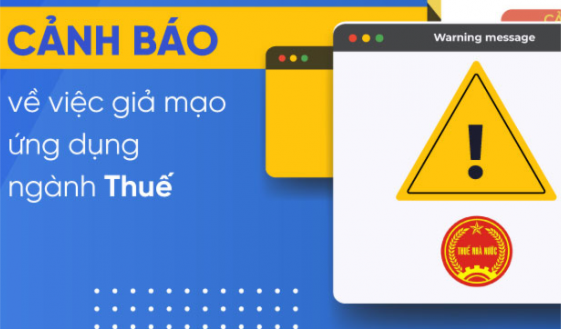 Cảnh báo phần mềm đóng thuế điện tử giả mạo