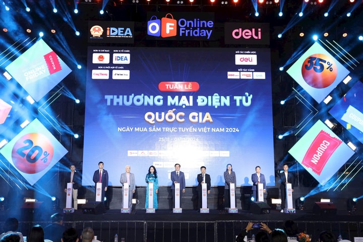 Khai mạc Ngày mua sắm trực tuyến Việt Nam - Online Friday 2024