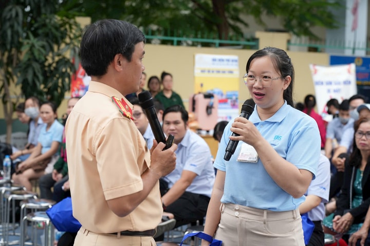 TP Hồ Chí Minh: Hàng nghìn người lao động tham dự “Ngày hội An toàn giao thông”