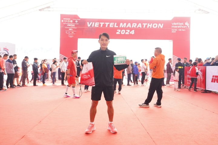 Nhiều VĐV quốc gia tranh tài tại giải Viettel Marathon Hà Nội 2024