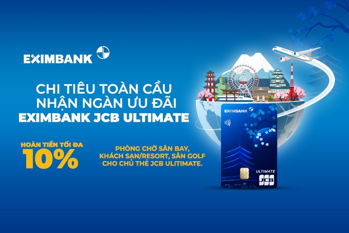 Nâng tầm phong cách sống với thẻ JCB Ultimate by Eximbank