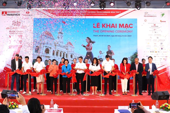 Kỷ lục gần 18.000 vận động viên dự Marathon quốc tế thành phố Hồ Chí Minh