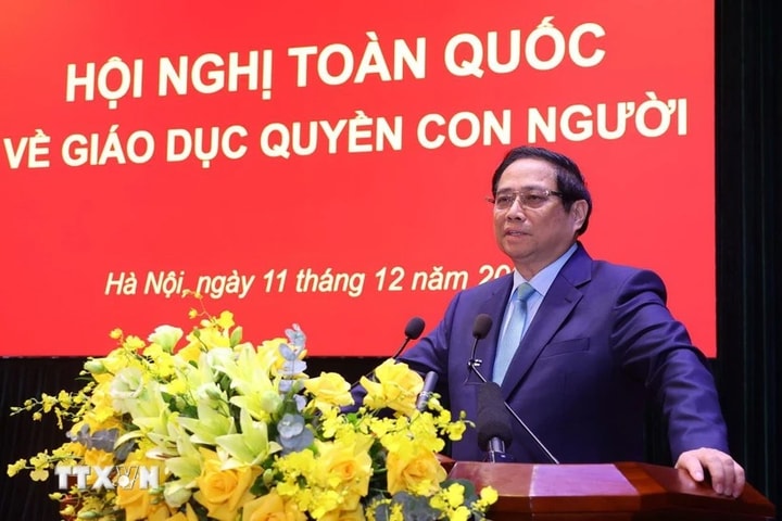 Thủ tướng Phạm Minh Chính nêu 3 yêu cầu về bảo vệ nhân quyền và giáo dục quyền con người ở Việt Nam