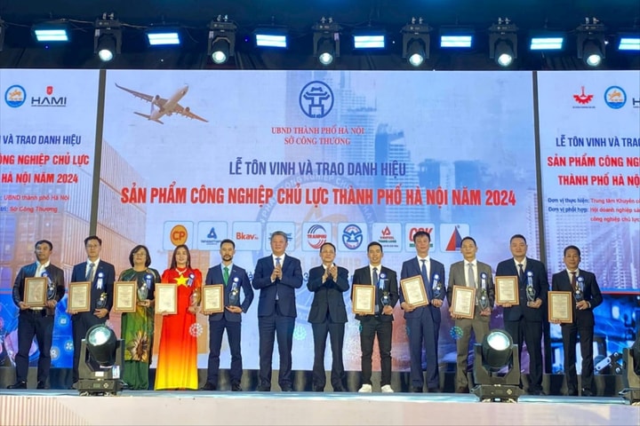 Hà Nội: Công nhận 36 sản phẩm công nghiệp chủ lực năm 2024