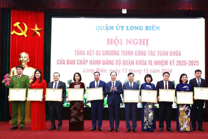 Quận Long Biên hoàn thành nhiều công trình, dự án lớn trong nhiệm kỳ 2020-2025