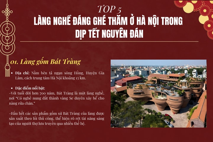 5 làng nghề đáng ghé thăm dịp Tết Nguyên đán