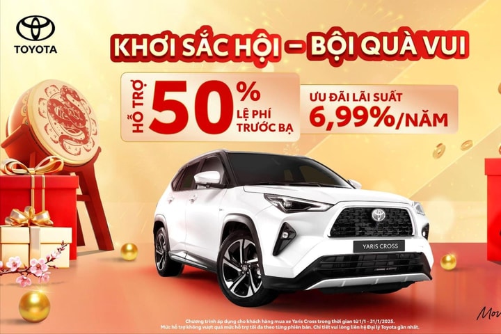 Toyota tung loạt ưu đãi lớn, hướng tới kỷ niệm 30 năm hoạt động tại Việt Nam