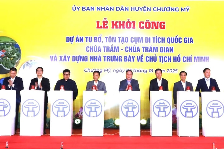 Chương Mỹ xây dựng Nhà trưng bày về Bác Hồ, tôn tạo chùa Trầm - chùa Trăm Gian