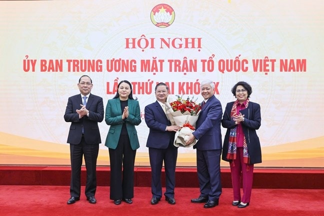 Ông Trần Việt Trường giữ chức Phó Chủ tịch Ủy ban Trung ương MTTQ Việt Nam