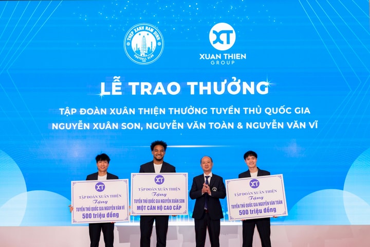 Xuân Son được bầu Thiện thưởng 1 căn hộ cao cấp ở Hà Nội