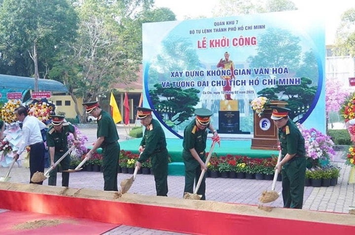 Thành phố Hồ Chí Minh: Khởi công xây dựng Tượng đài Bác Hồ tại Củ Chi