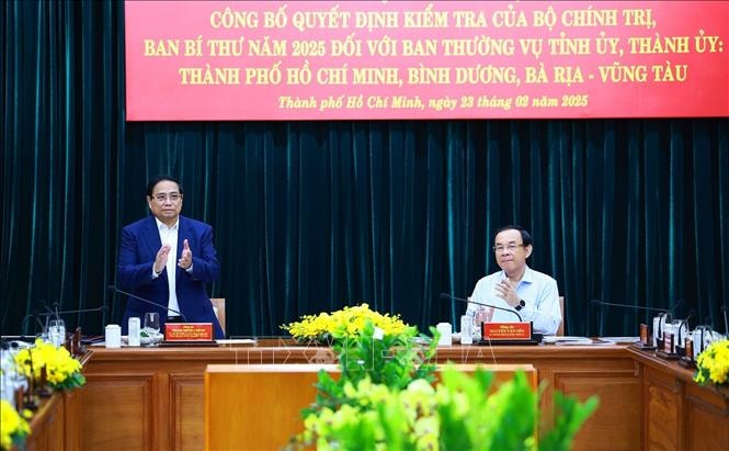 Thủ tướng Phạm Minh Chính: Kiểm tra phải nêu bật kết quả, cũng như chỉ ra hạn chế và giải pháp khắc phục