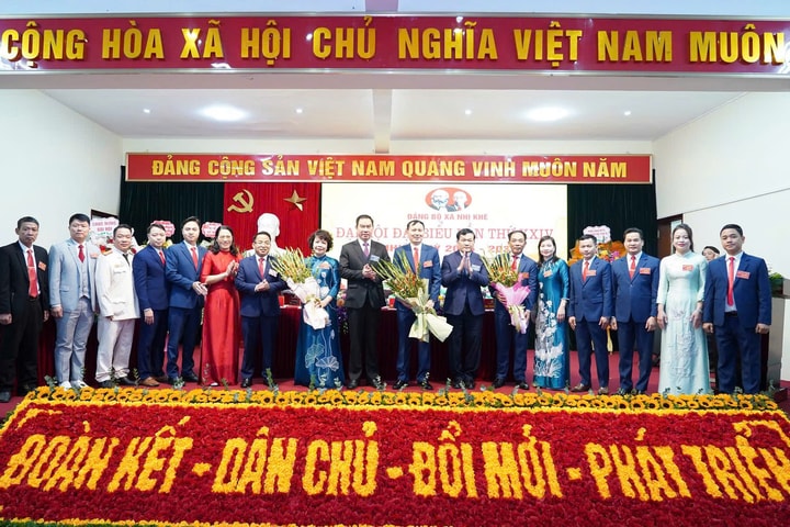 Thường Tín: Đảng bộ xã Nhị Khê tiến hành Đại hội đại biểu nhiệm kỳ 2025-2030 thành công tốt đẹp