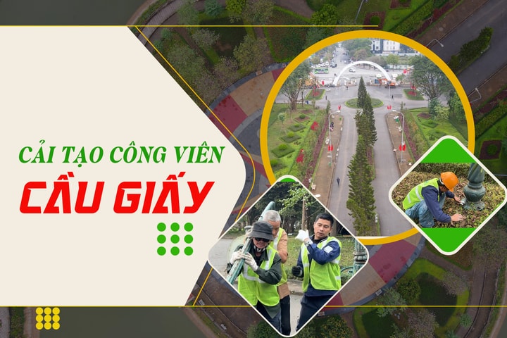 Cải tạo công viên Cầu Giấy