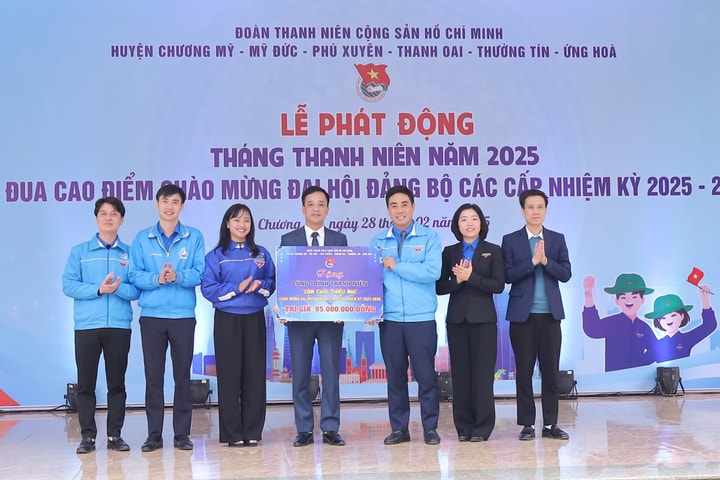 Cụm thi đua số 4 Thành đoàn Hà Nội phát động Tháng Thanh niên năm 2025