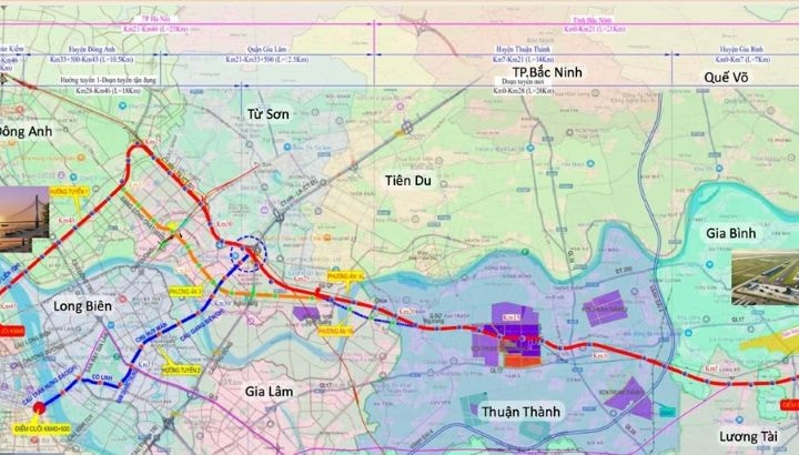 Thống nhất báo cáo Chính phủ phương án xây dựng tuyến đường kết nối sân bay Gia Bình với Hà Nội