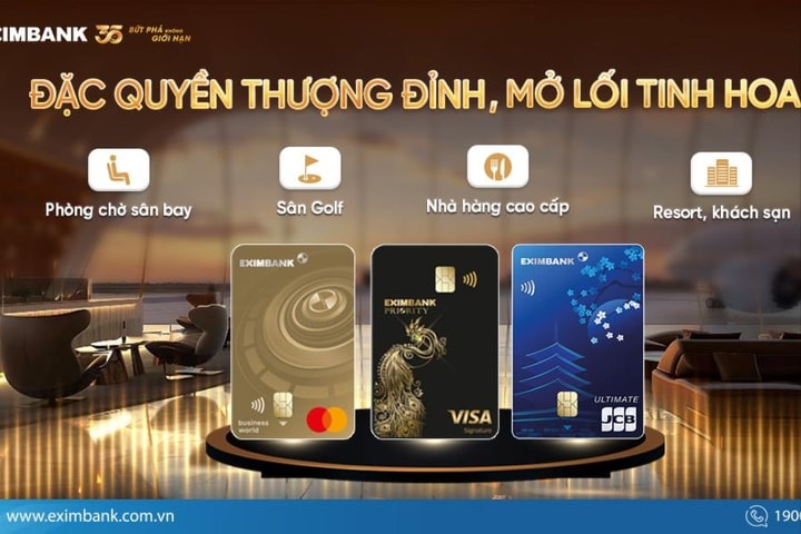 Nâng tầm trải nghiệm tài chính với hệ sinh thái thẻ tín dụng Eximbank