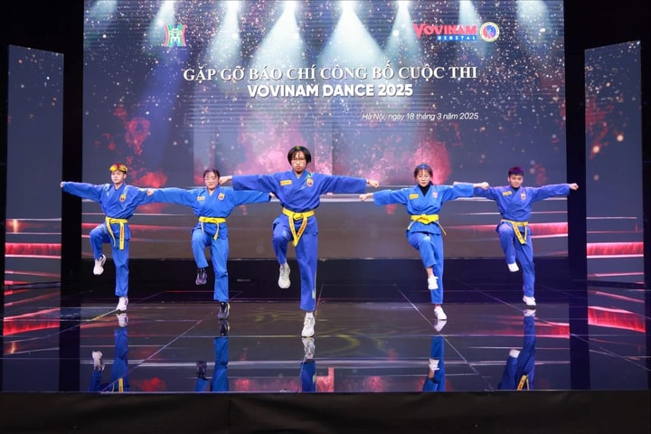 Cuộc thi “Vovinam Dance 2025”: Sự kết hợp tinh tế giữa võ thuật và âm nhạc